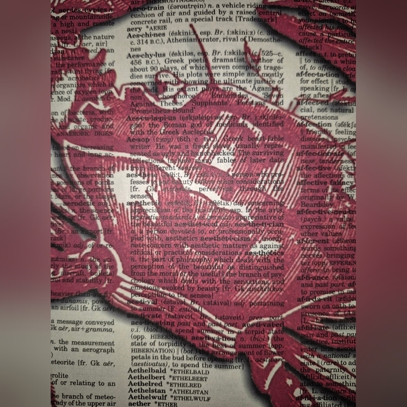 2 Ocean Life Book Art Prints - Picture 7 of 12